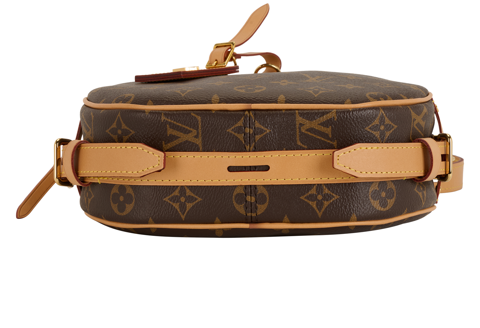 Boite Chapeau Souple PM, &pound;1,100, Handbags, Brown, Canvas, Top view